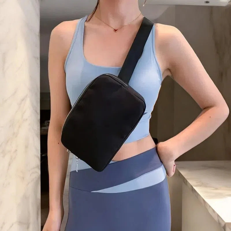 Bolso Riñonera Minimalista de Nylon Casual