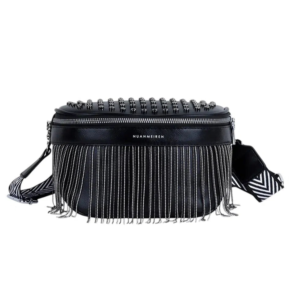 Bolso Riñonera con Flecos