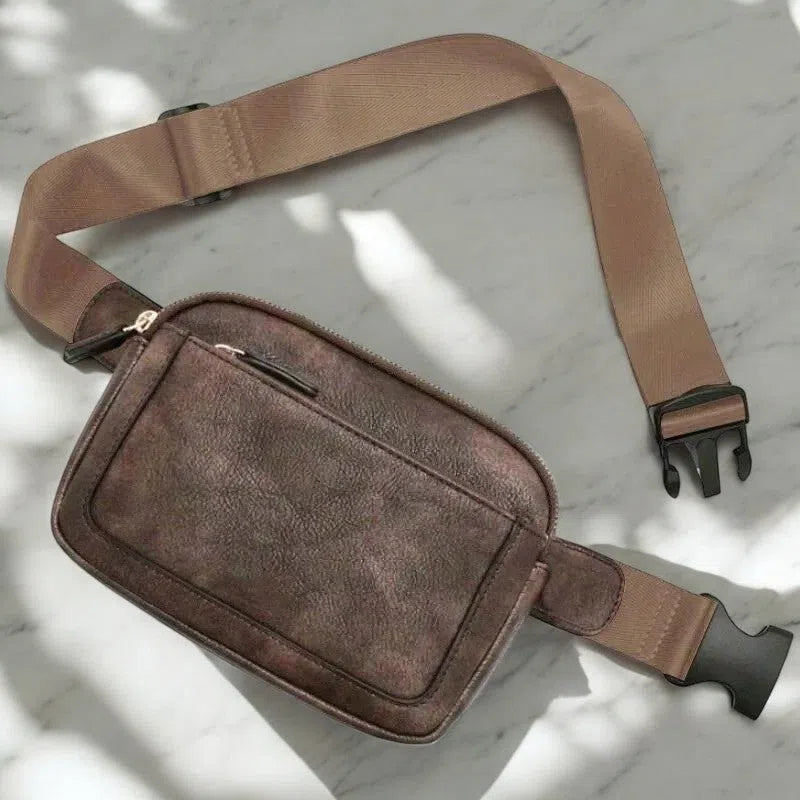 Bolso Riñonera de PU Unisex