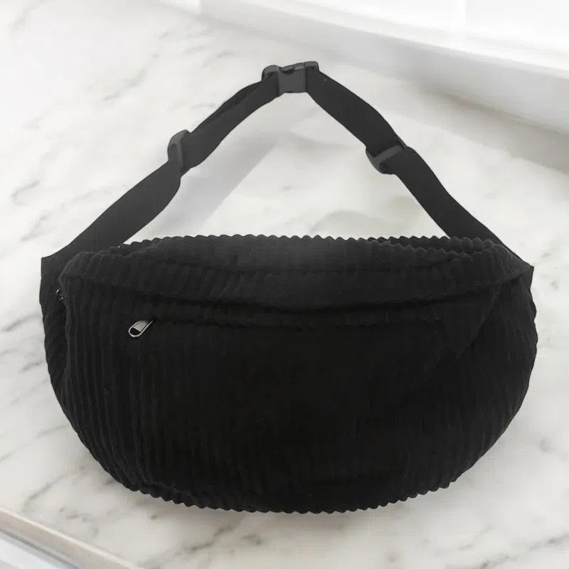 Bolso Riñonera de Pana Unisex