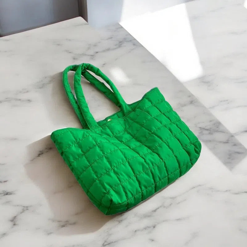 Bolso Shopper Acolchado Casual Colorido