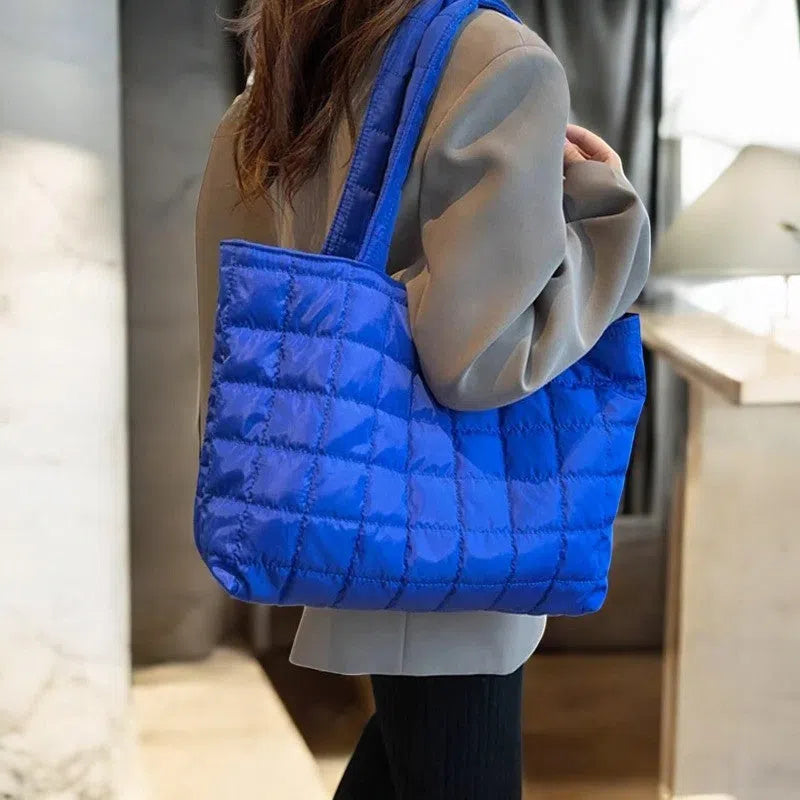 Bolso Shopper Acolchado Casual Colorido