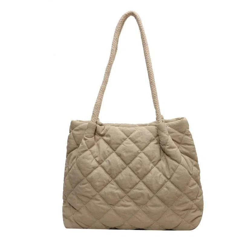 Bolso Shopper Nylon Beige