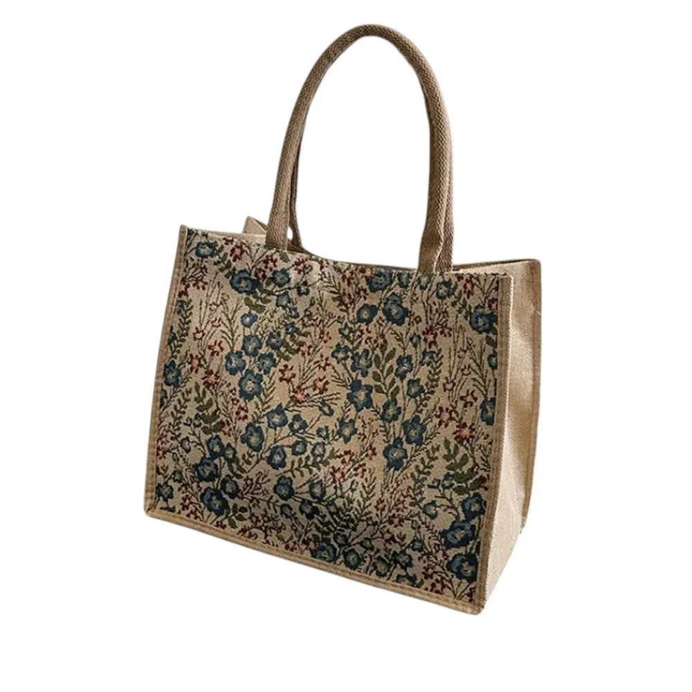 Bolso Shopper de Lino y Algodón – Elegancia, Gran Capacidad y Estilo Sostenible