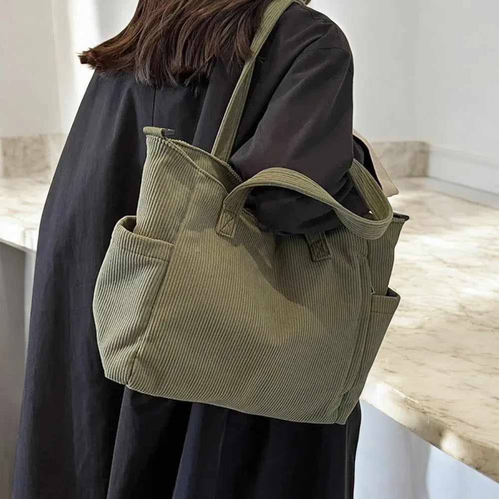 Bolso Shopper de Pana