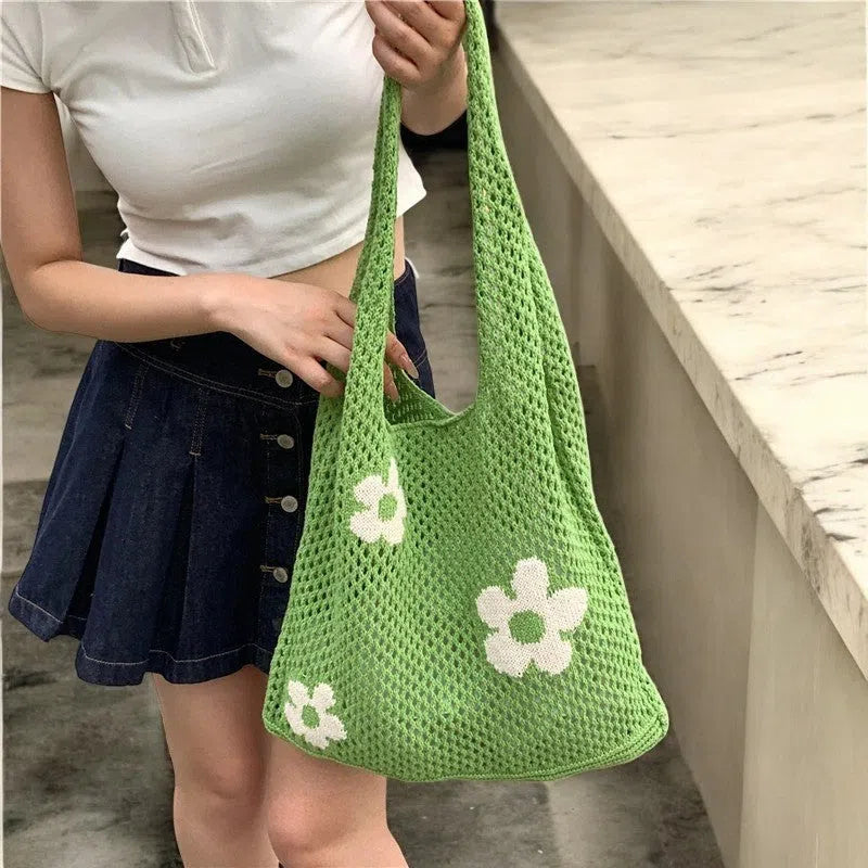 Bolso Shopper de Tejido de Algodón