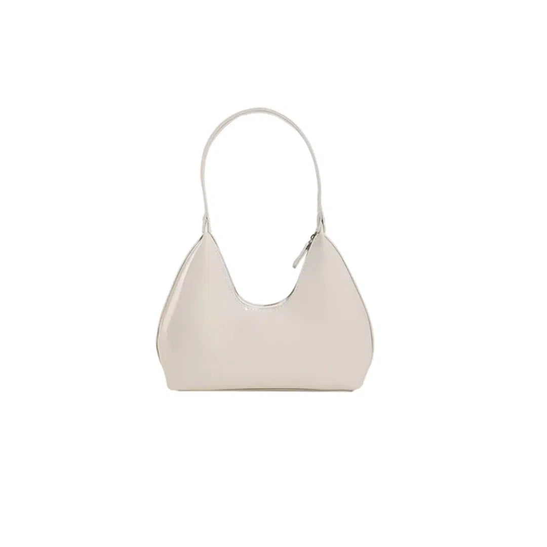 Bolso Tote Bag Efecto Espejo Beige