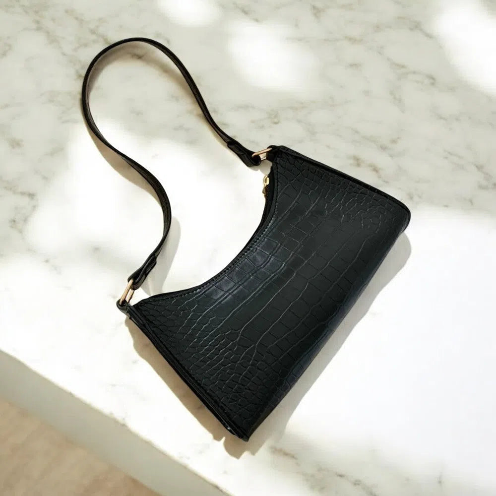 Bolso Tote Bag Estampado Cocodrilo Básicos