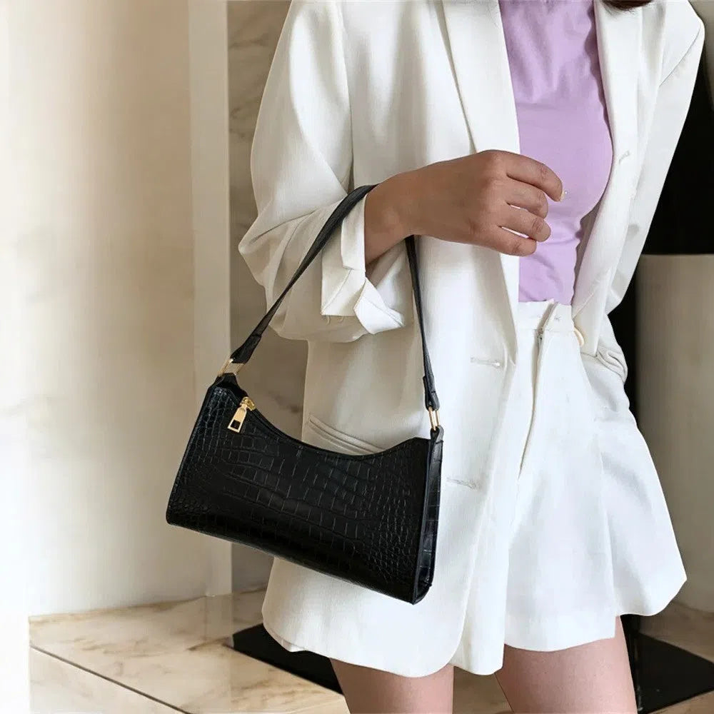 Bolso Tote Bag Estampado Cocodrilo Básicos