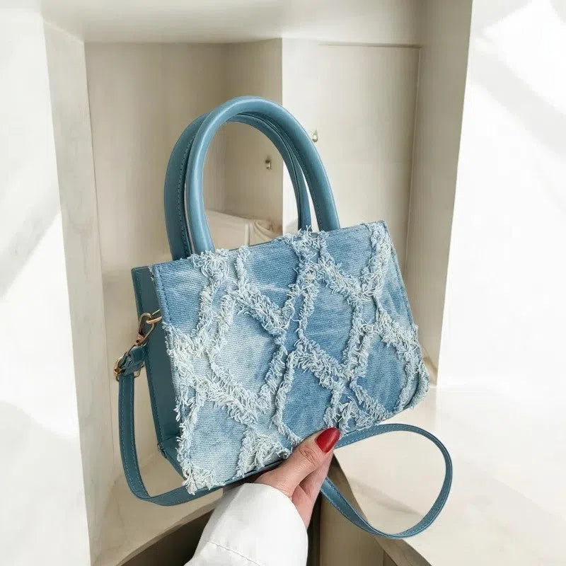 Bolso Tote Bag Mini Detalles Desgastado