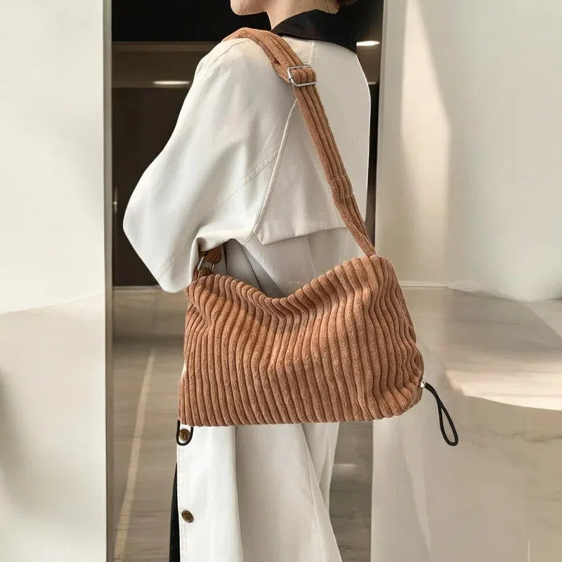 Bolso Tote Bag de Mano Pana Intenso