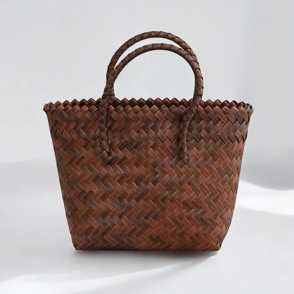 Bolso Tote Tejido de Capazo