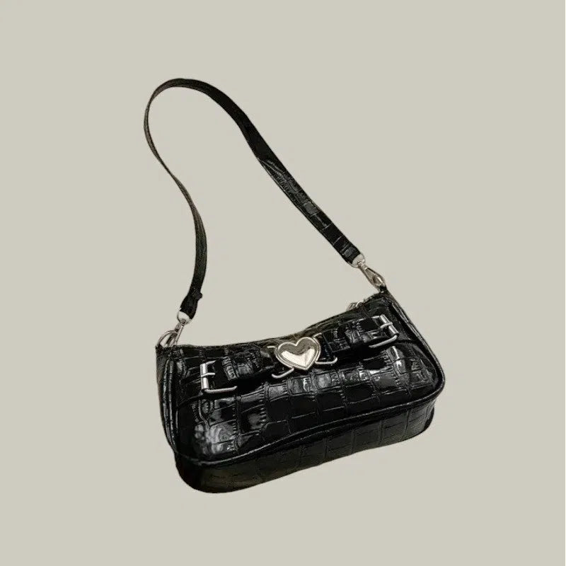 Bolso Tote de Mano con Corazón