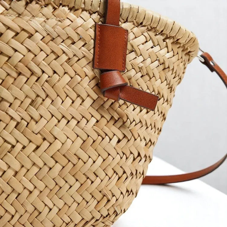 Bolso de Rafia Estilo Ibicenco