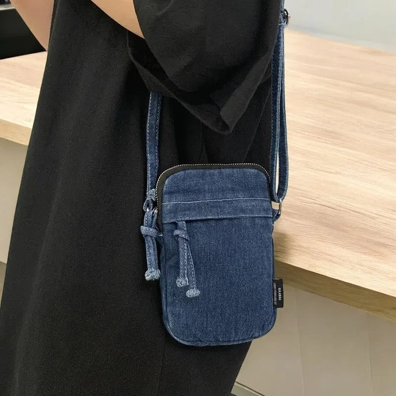 Bolso para Móvil Denim Mini