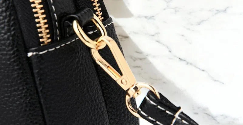 Bolso para Móvil PU Vintage Básico Negro