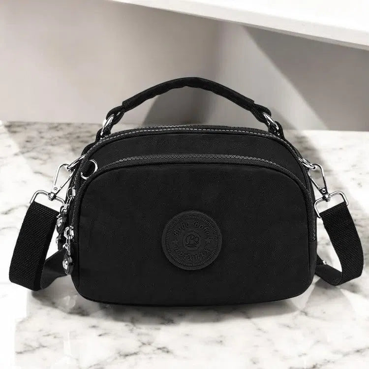 Bolso para Móvil de Nylon Casual Negro
