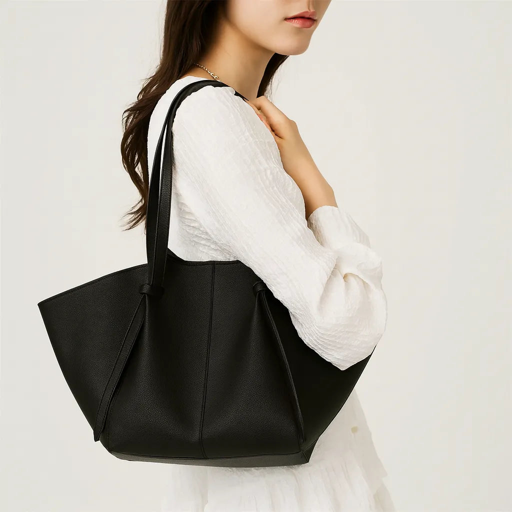 Tote Casual de Alta Gama – Elegancia Suave con Gran Capacidad