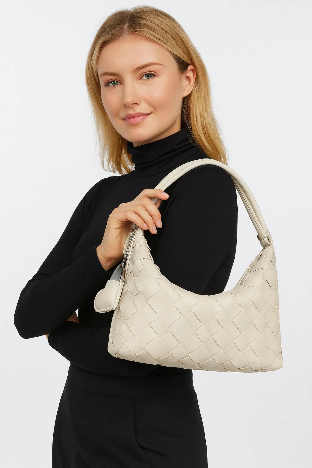 Bolso tote de PU Beige – Sofisticación Natural y Estilo Atemporal