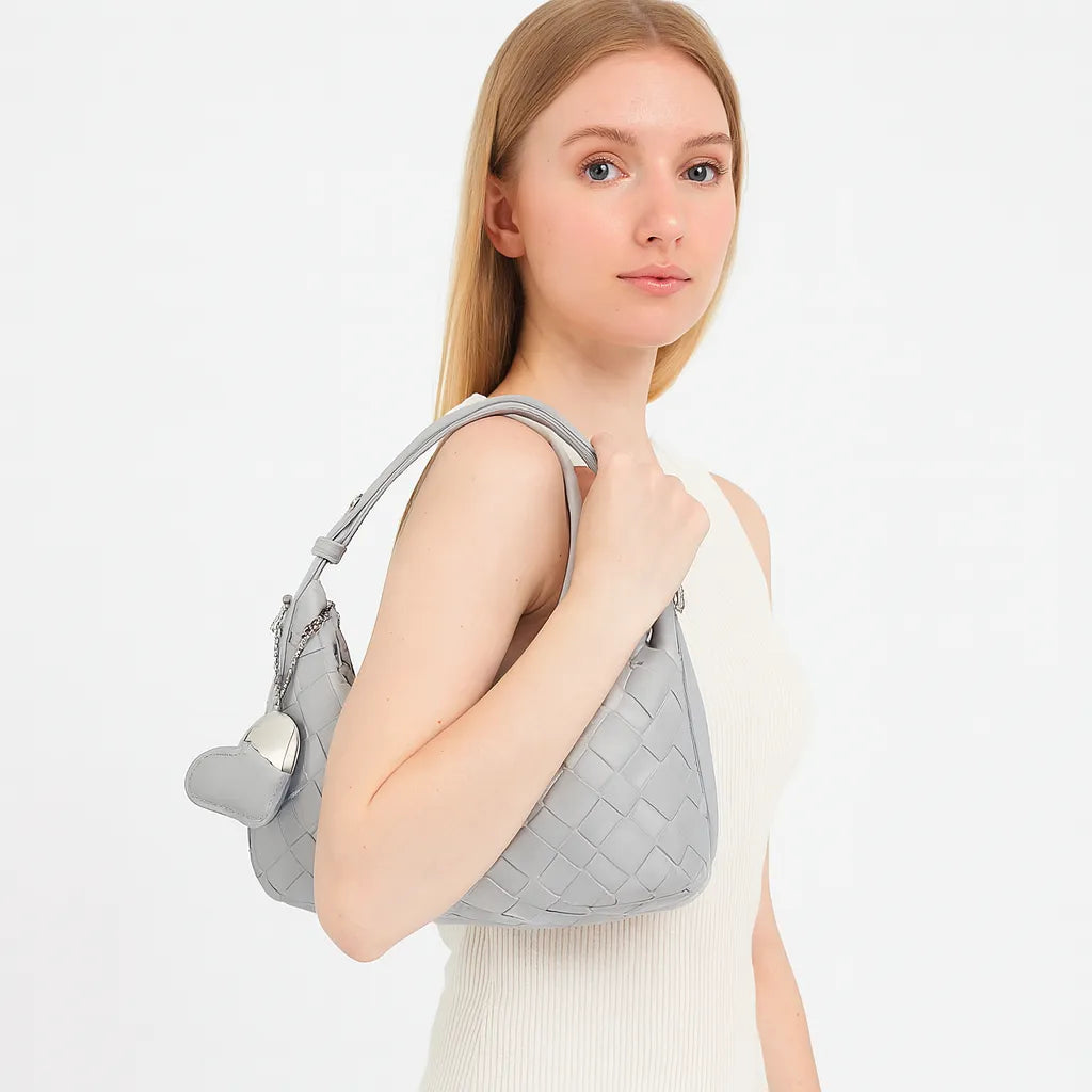 Bolso tote bag de PU Ágata Gris – Elegancia Moderna y Estilo Minimalista