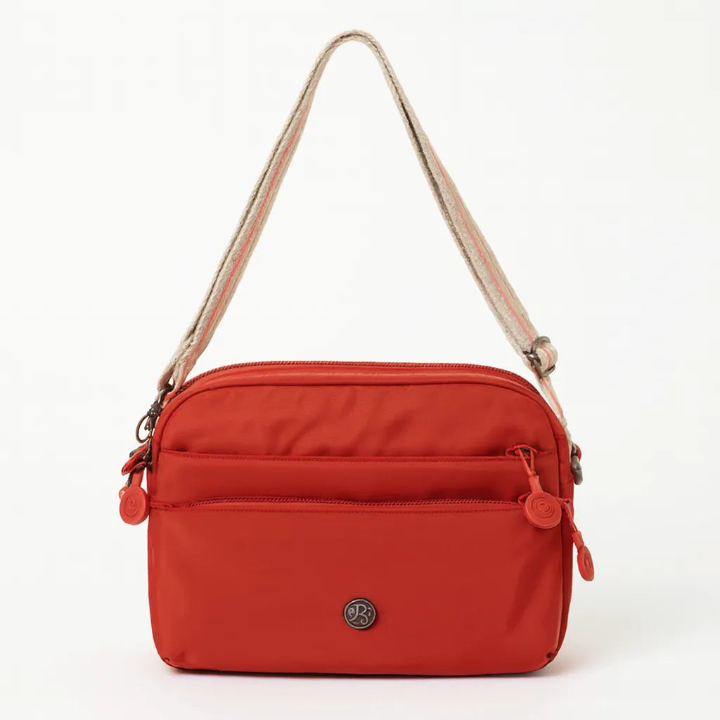 Bolso Bandolera de Nylon con Múltiples Bolsillos – Ligero y Fashion