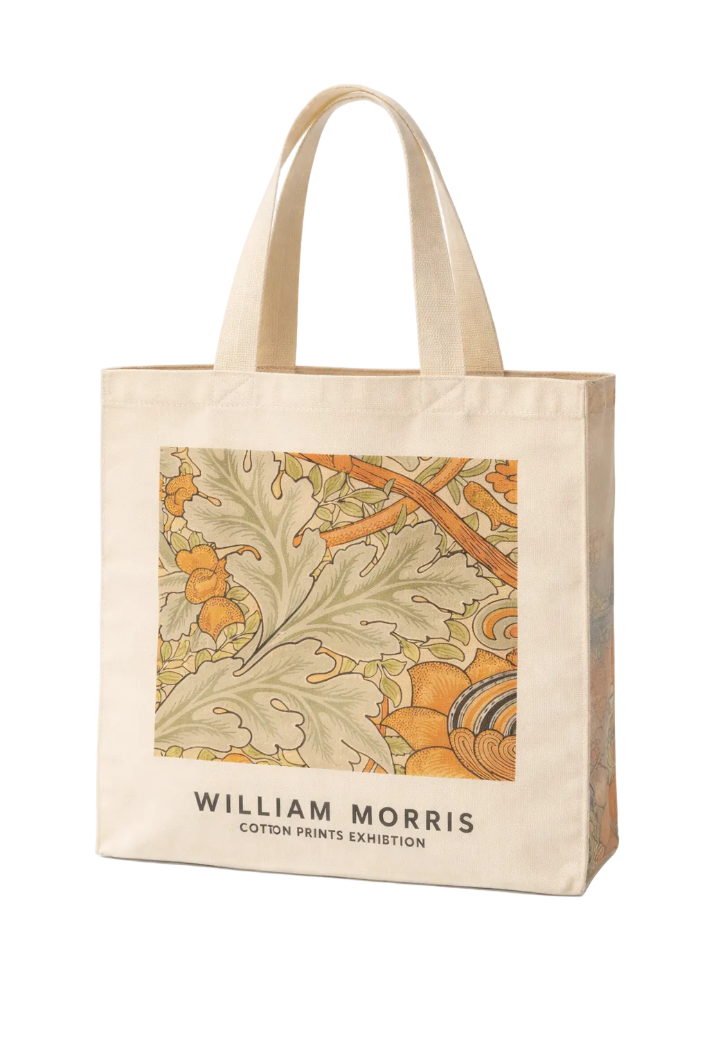 Vintage Cotton Plant Tote Bag - Spacious and Natural Canvas