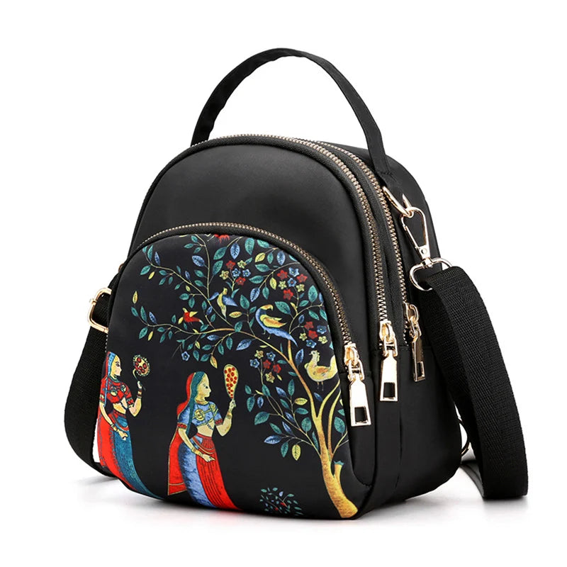 Bolso para Móvil y Bandolera Urbana de Nylon para Mujer – Ligereza, Estilo y Funcionalidad