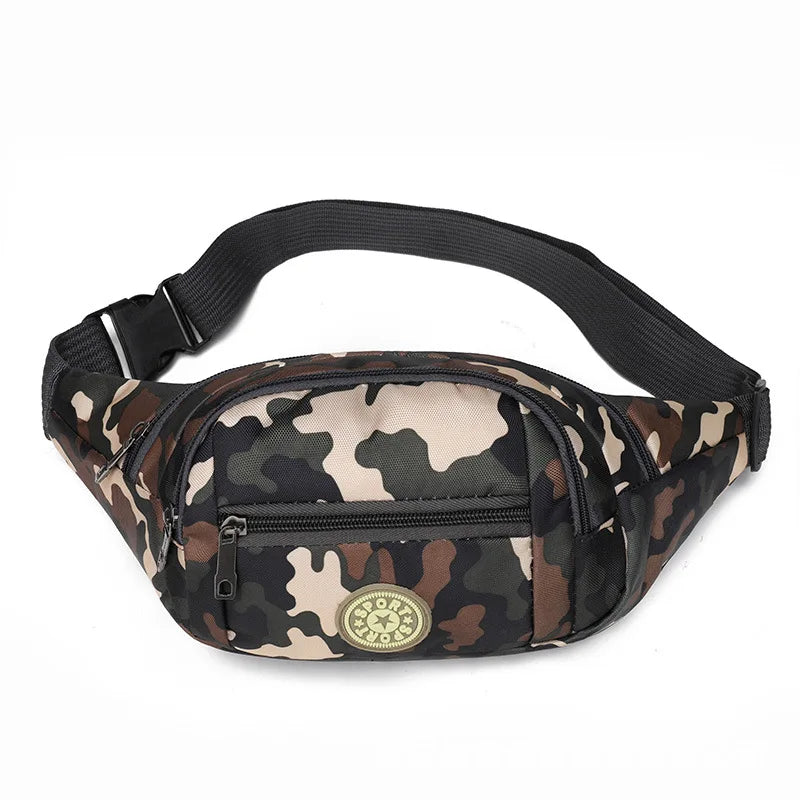 Riñonera Camuflaje Unisex – Estilo Urbano con Diseño Colorido