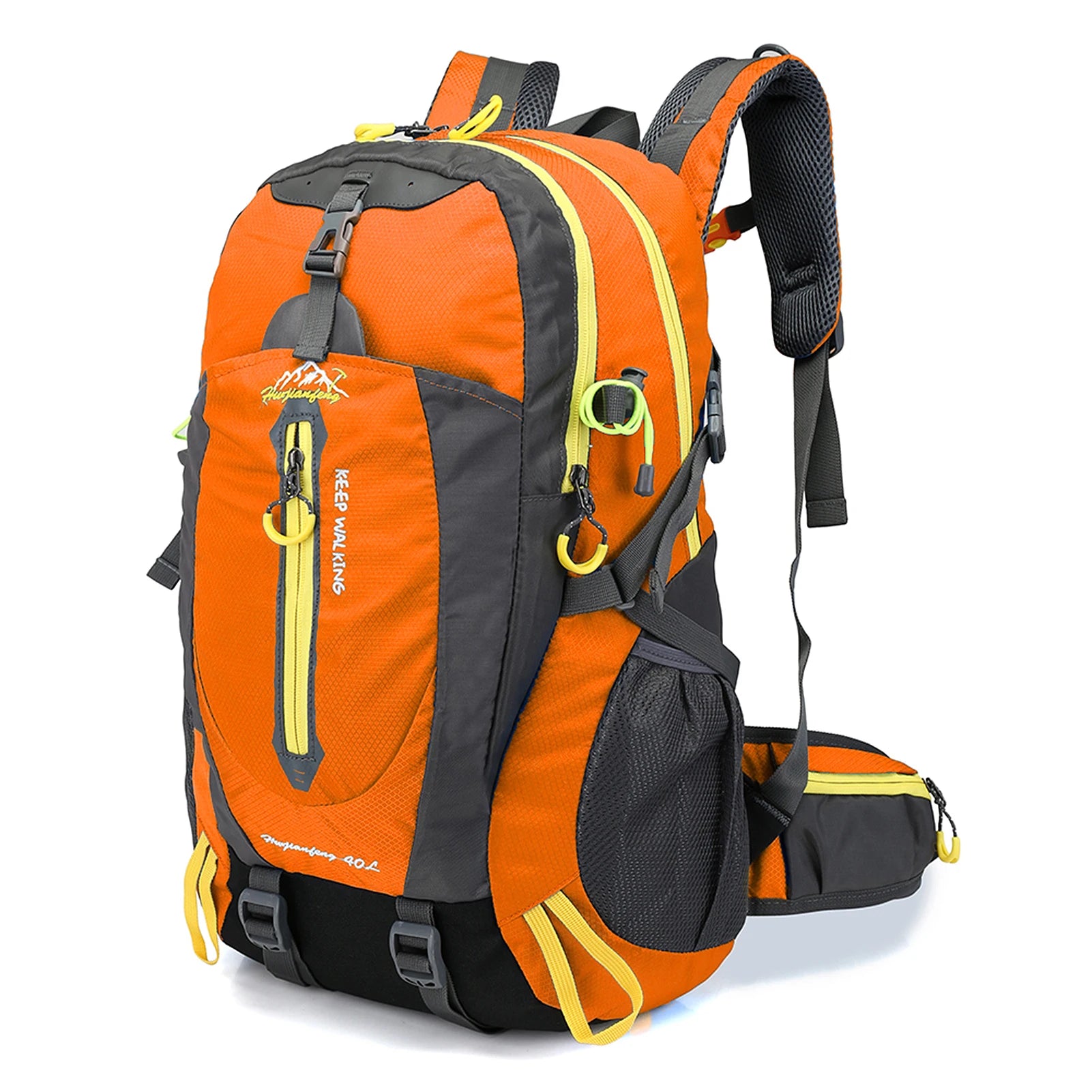 40L Water-Resistant Nylon Travel Backpack – Adventure and Functional Style
