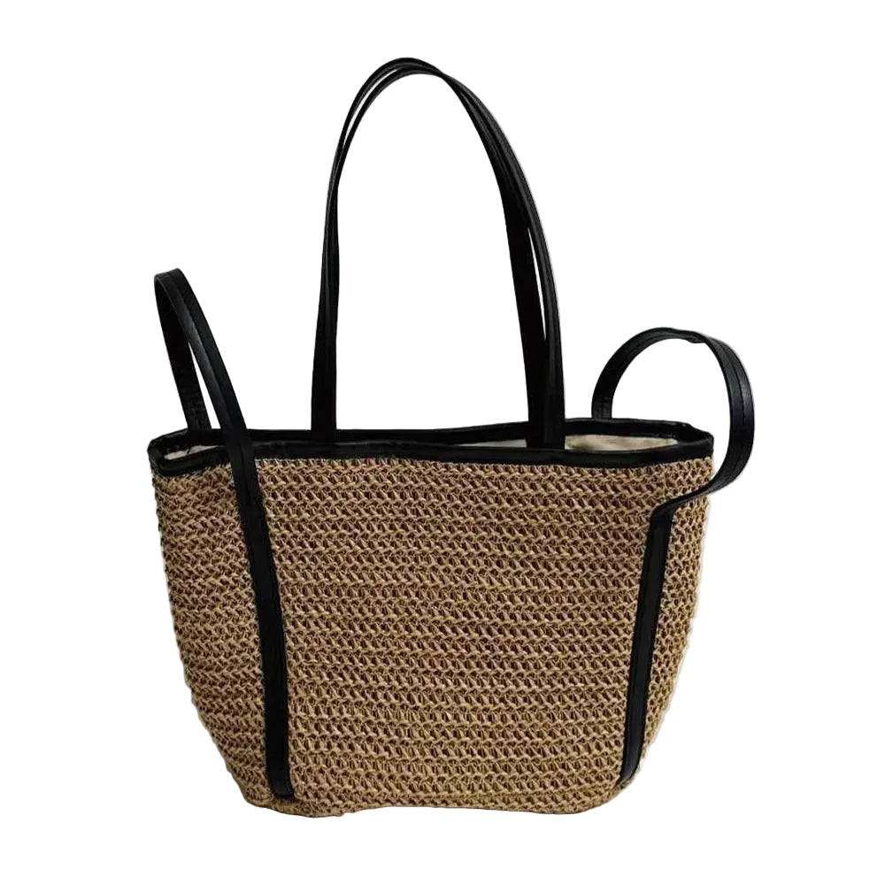 Extra Large Woven Polyester Tote Bag – Large Capacity and Durable Boho Style