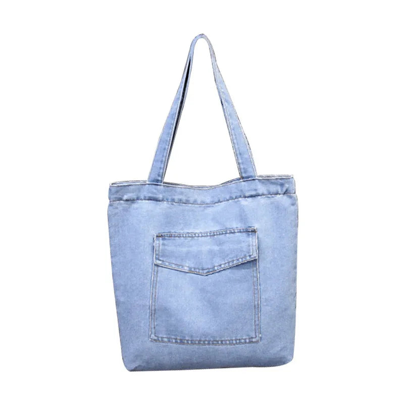 Bolso Tote Canvas Grande  – Diseño Casual Ultraligero