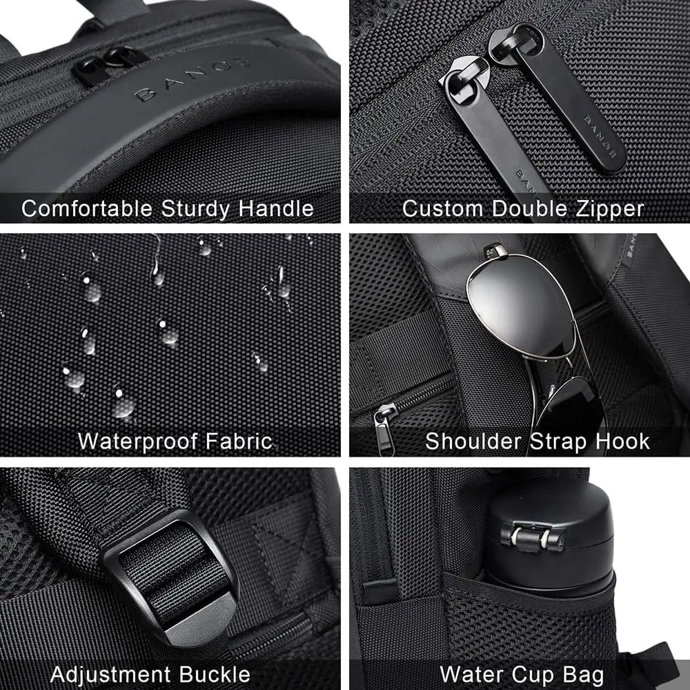 Mochila Bange Classic: Elegancia Oxford de Alta Resistencia
