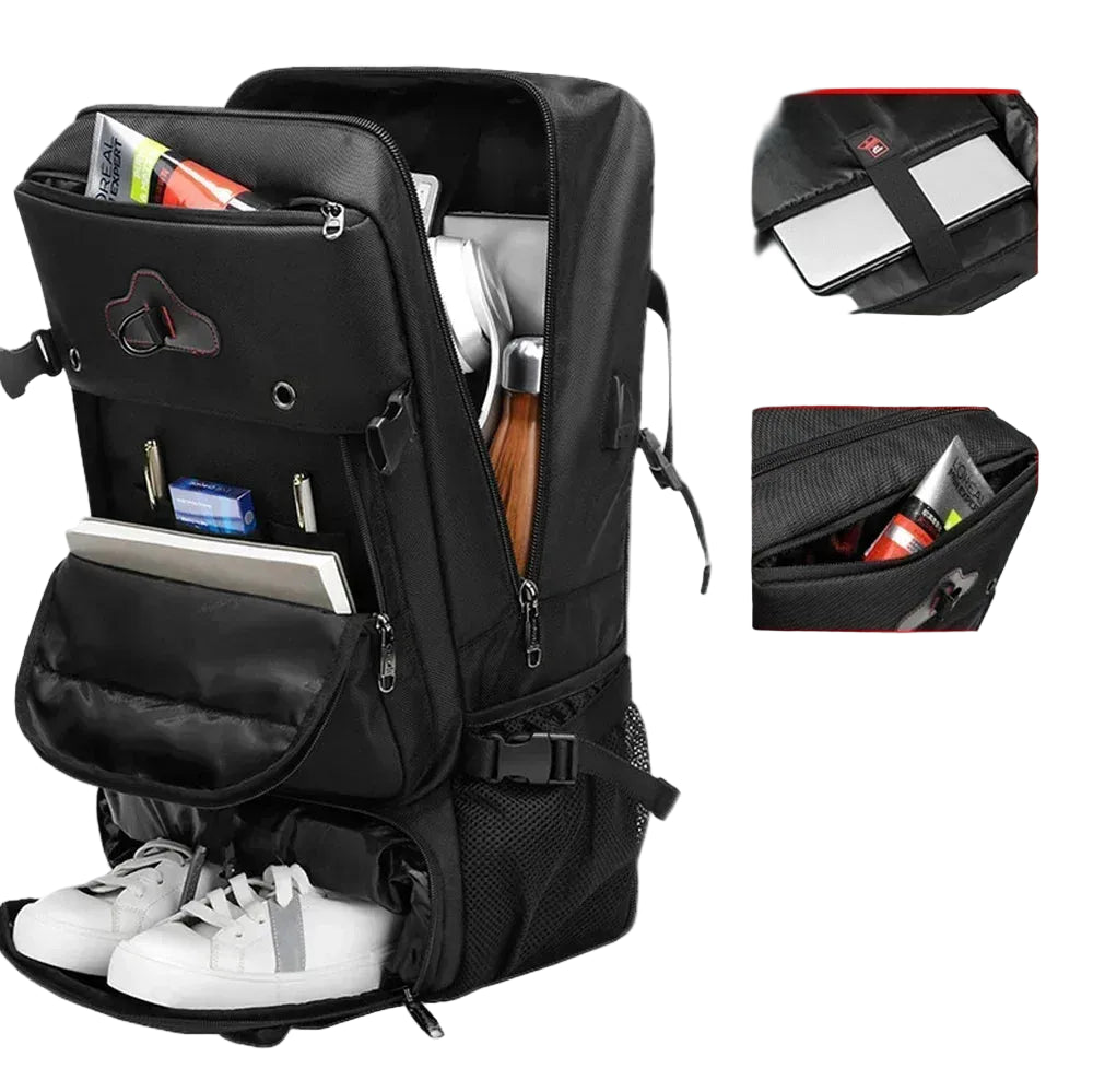 SWISS MILITARY Men's Travel Backpack Multifunctional Waterproof Laptop Bag Outdoors Climbing Luggage Bag Sport Backpack