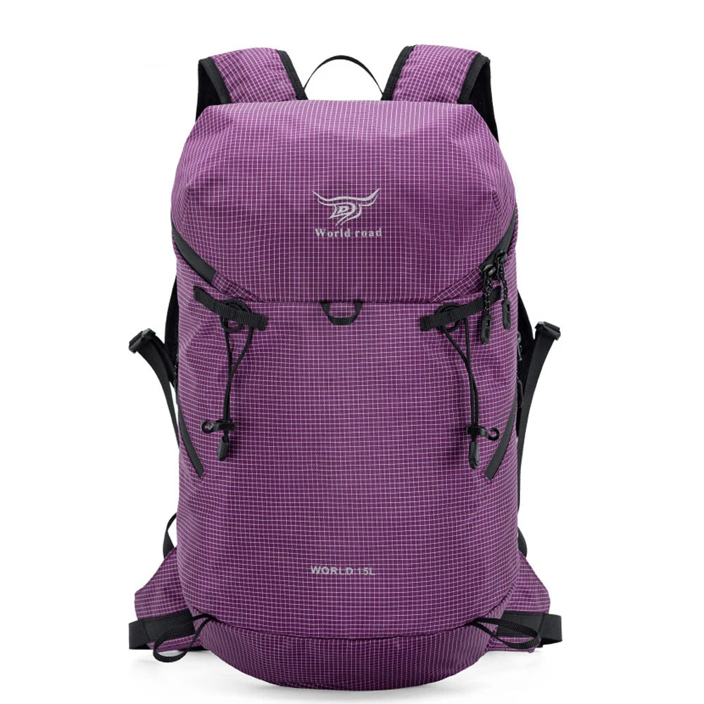 Ultralight Purple Hiking Backpack – Outdoor and Daily Use