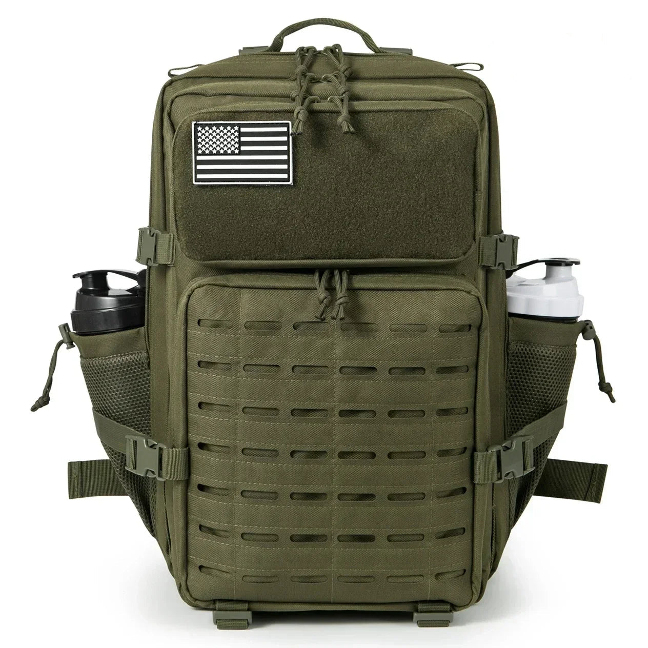 Mochila Táctica 45L Verde Militar – Resistencia Extrema y Funcionalidad Outdoor