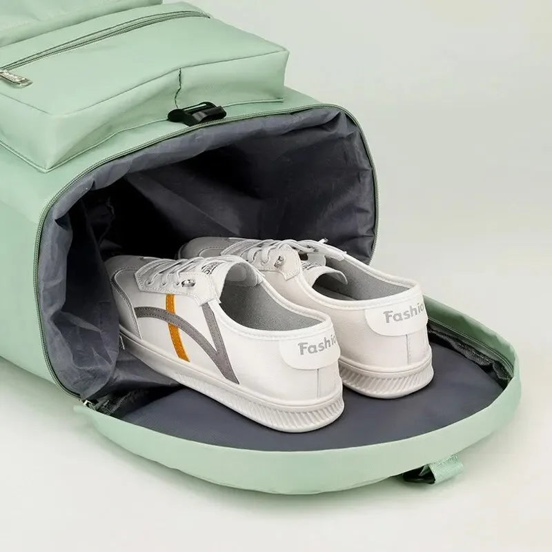 Mochila Deportiva Verde Militar: Resistencia Extrema y Confort 3 en 1