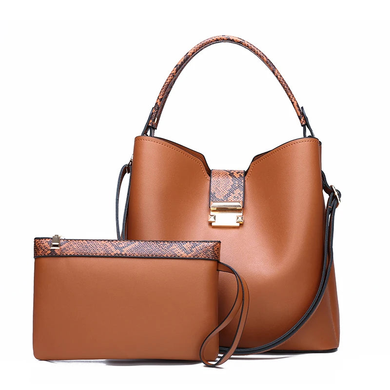 Bolso Tote Grande de PU – Elegancia y Gran Capacidad para Mujer