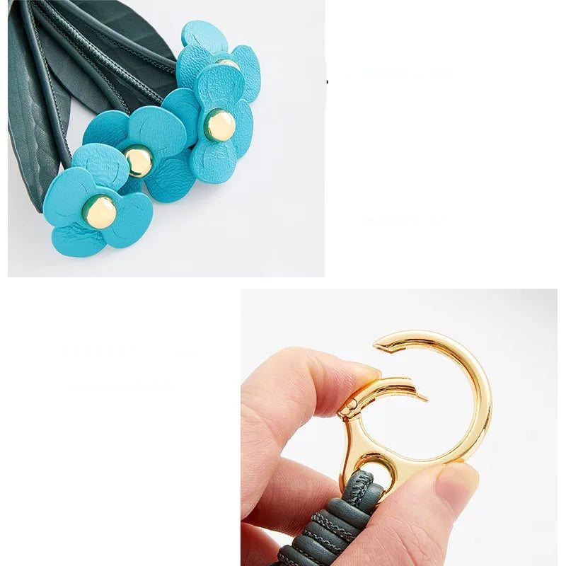 Charm de Flores – Toque Femenino y Sofisticado para tu Bolso