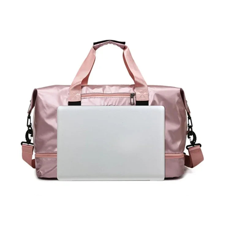 Multifunctional PU Sports Bag – Compact, Practical, and with Shoe Compartment