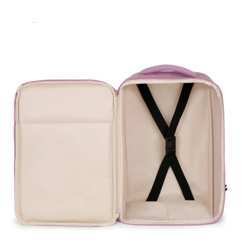 Mochila de Viaje Rosa: Medida Perfecta para Cabina y Máximo Confort