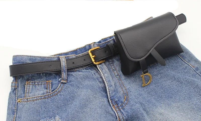 Premium PU Fanny Pack – Compact Multifunctional Waist Bag