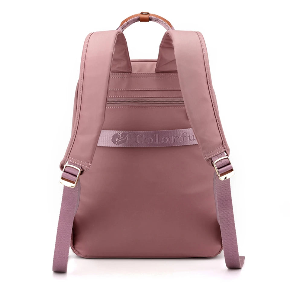 Mochila de Nailon Impermeable para Mujer – Ligera y de Gran Capacidad (Copia)