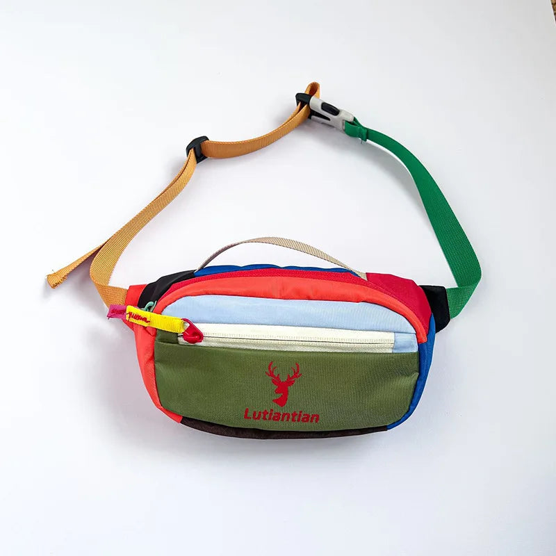 Riñonera Nylon con Letras – Diseño Box Compacto Urbano