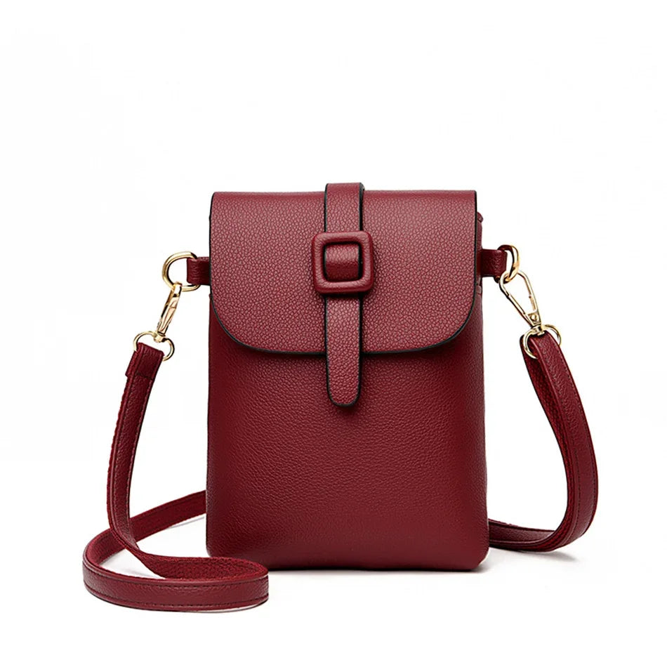Small Flap Shoulder Bags for Women Fashion Crossbody Bags Luxury Designer Handbags Quality Ladies Mini Messenger Purse Phone Bag