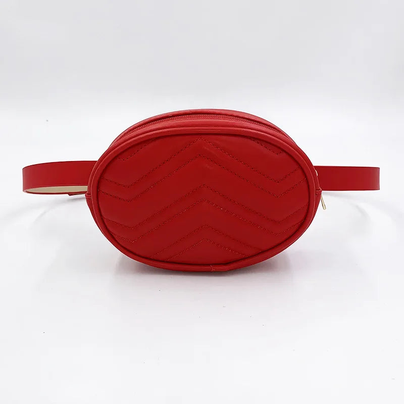 PU Fashion Box Waist Bag – Sophisticated Structured Design 