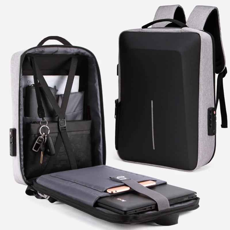 Oxford Urban Backpack with Laptop Compartment – ​​Functional Everyday Style