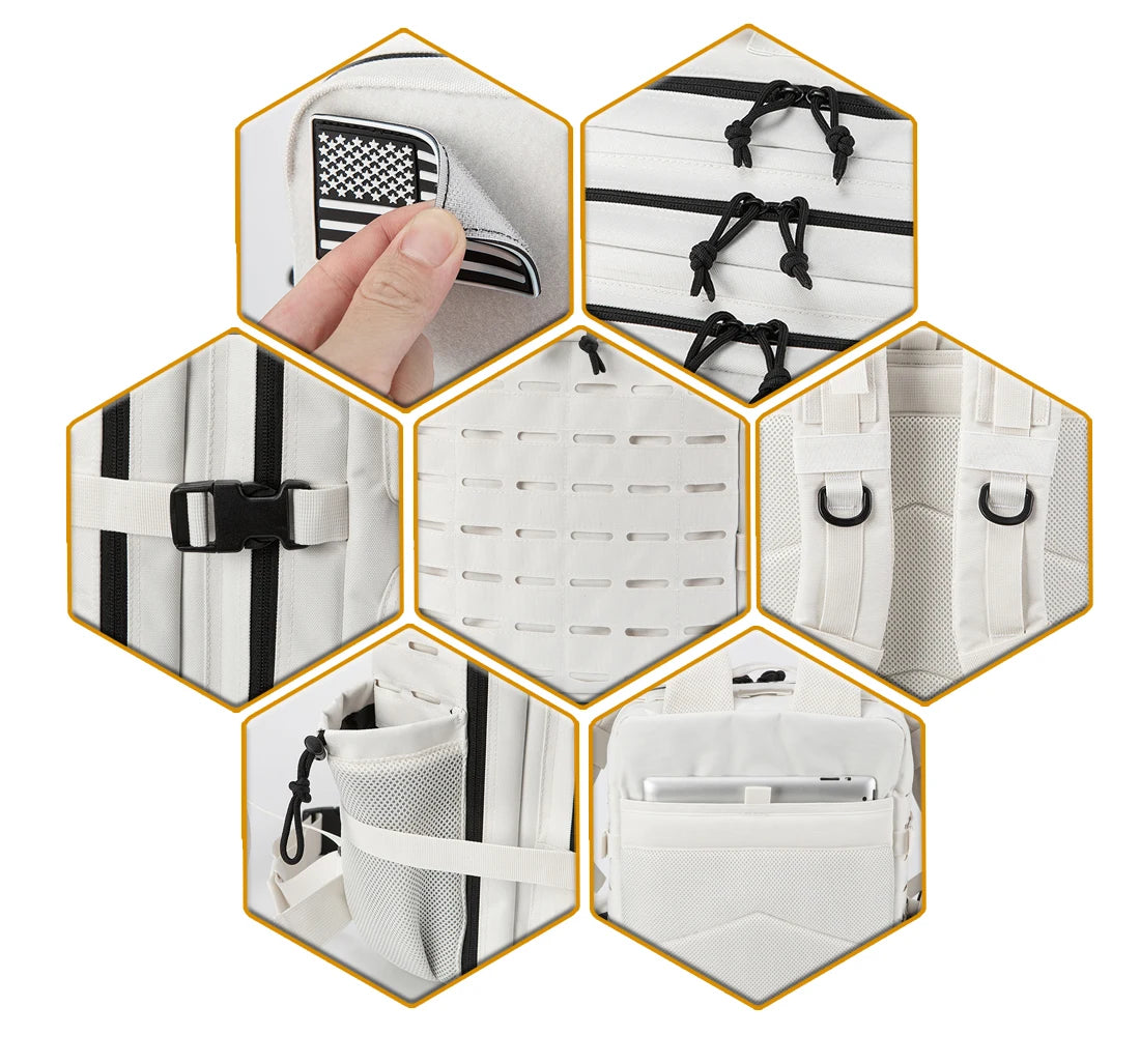 45L Outdoor Tactical Backpack – Extreme Resistance and Large Capacity