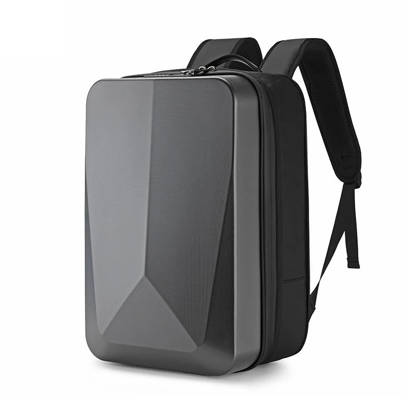 Anti-Theft Hard Shell Business Backpack for 15.6" Laptop – Waterproof and Expandable