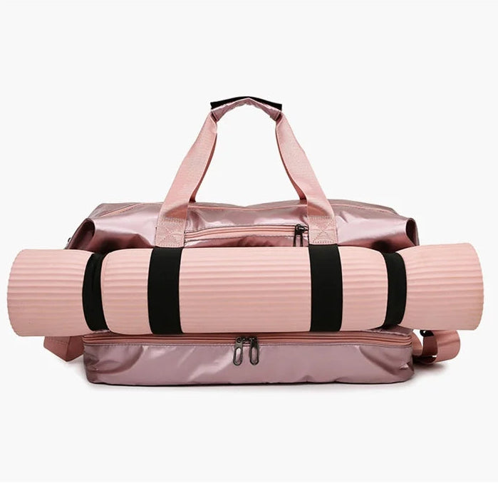Multifunctional PU Sports Bag – Compact, Practical, and with Shoe Compartment
