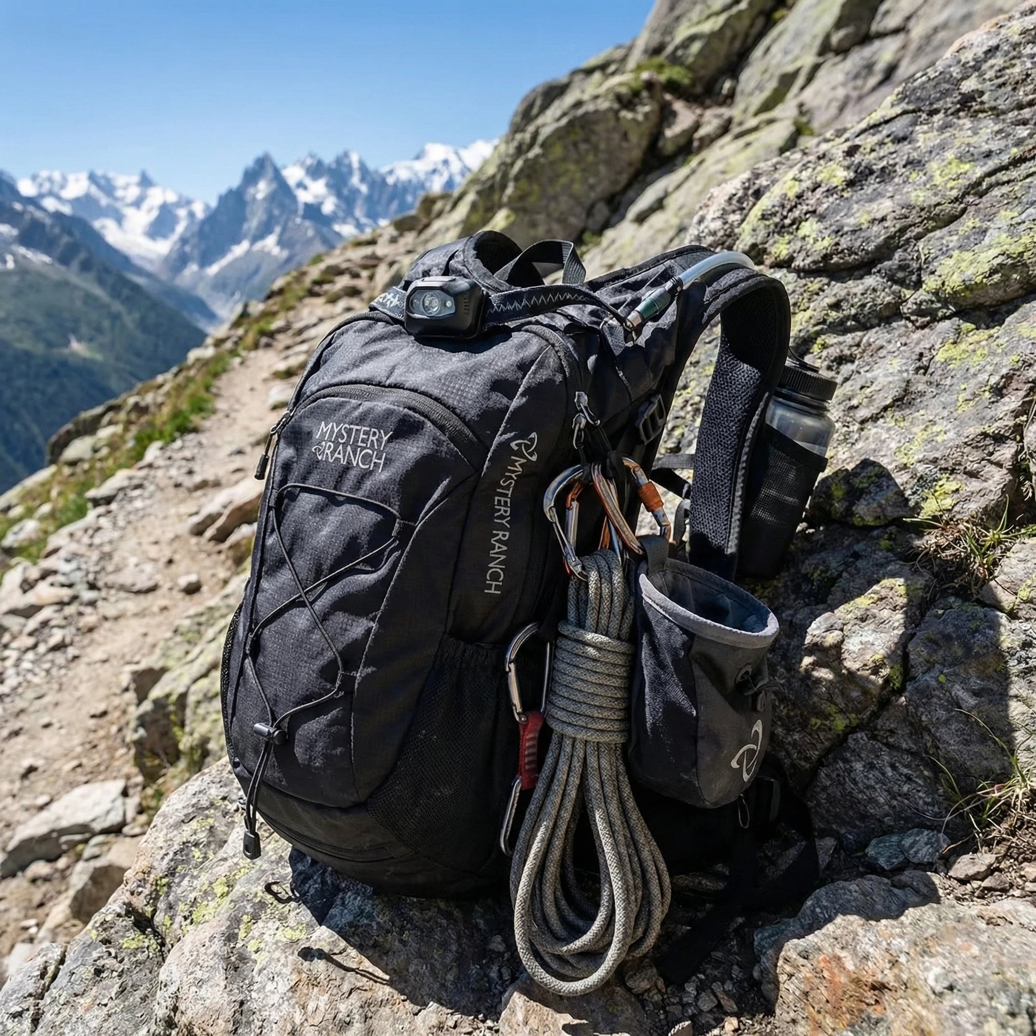 Mystery Ranch Tactical Backpack 20L Outdoor Mountaineering Travel Gear Durable Hiking Daypack for Men and Women